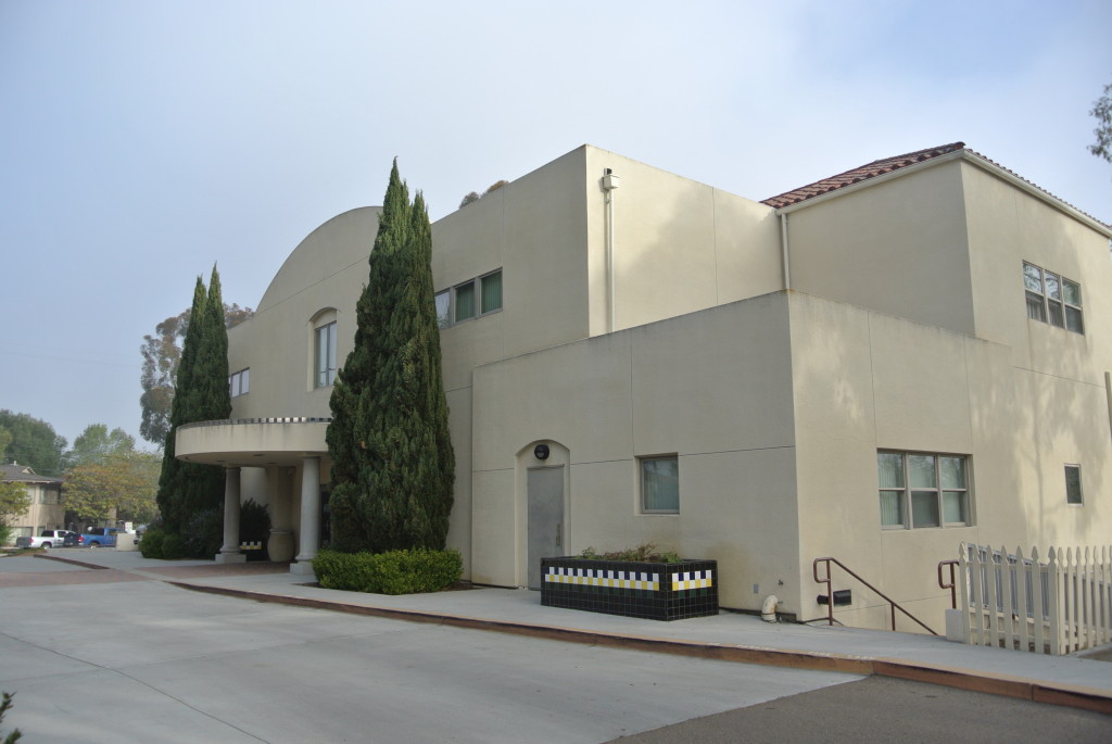 This picture shows the current building, with a main floor, top floor, and basement. The building still houses the Lions Optometric Vision Clinic along with a variety of programs run by the Blind Community Center of San Diego.