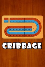 Cribbage illustration on a white background