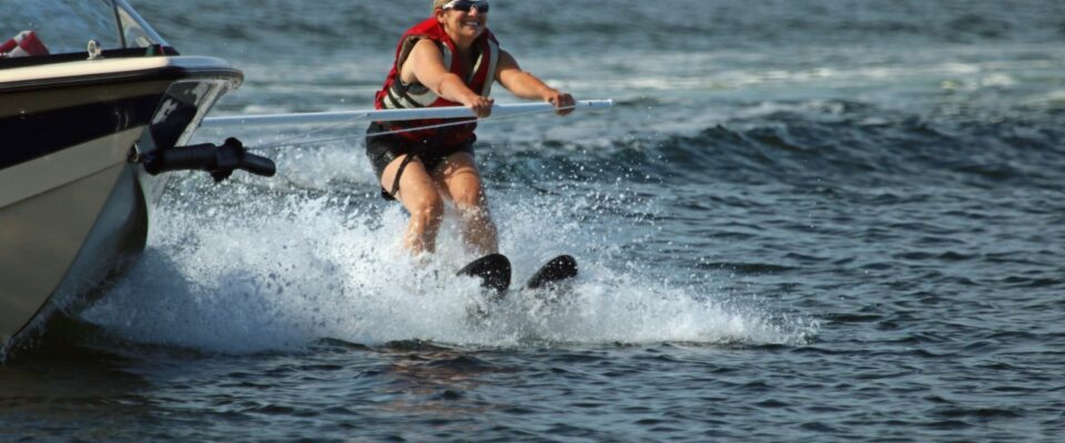 2022 August water ski Lora